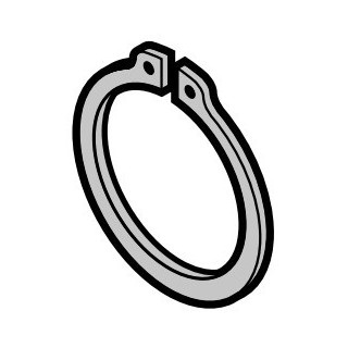 Circlip 25 x 1,2 Rollmatic Hormann Référence 8991228