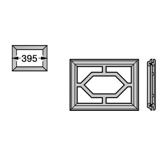 Cadre type S1 395mm Hormann Référence 4004955