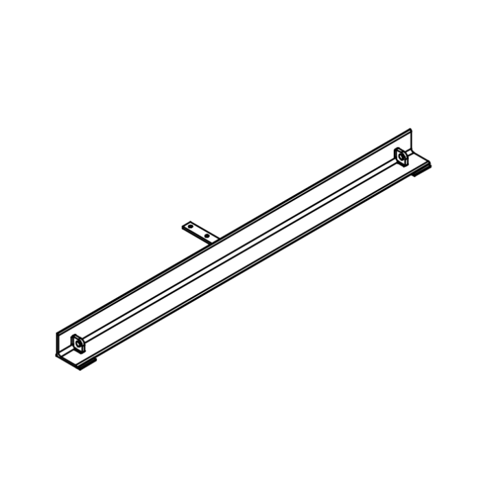 Traverse de vérin NW2100 RAL 5002 pour niveleur de quai Hormann HTL2 Référence 311727