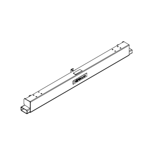 Traverse avant de vérin NW2100 galvanisé pour niveleur de quai Hormann HTL2 Référence 310998