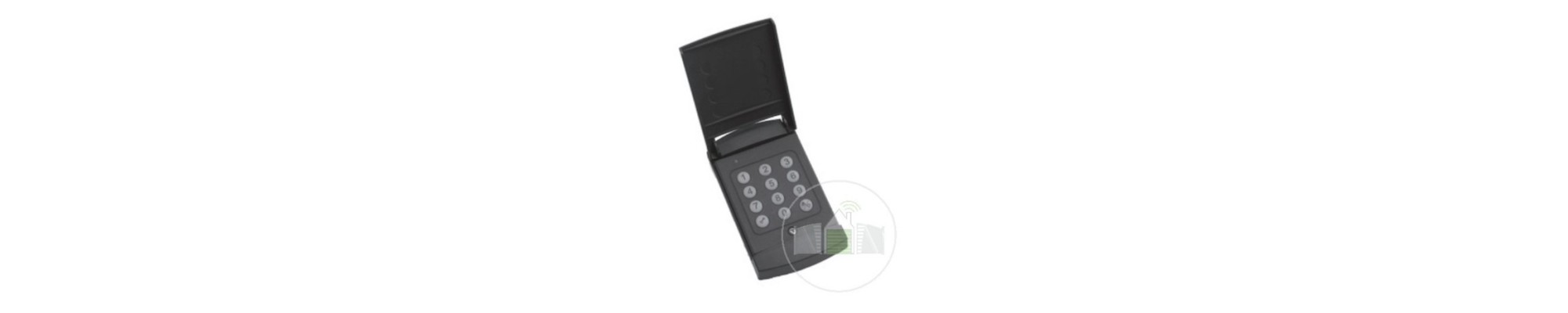 Clavier à codes, contacteur à clé, lecteur d'empreintes