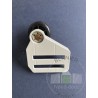 Support et roulette haute gauche Ral 9002 Ferrure N Hormann Référence 4016317
