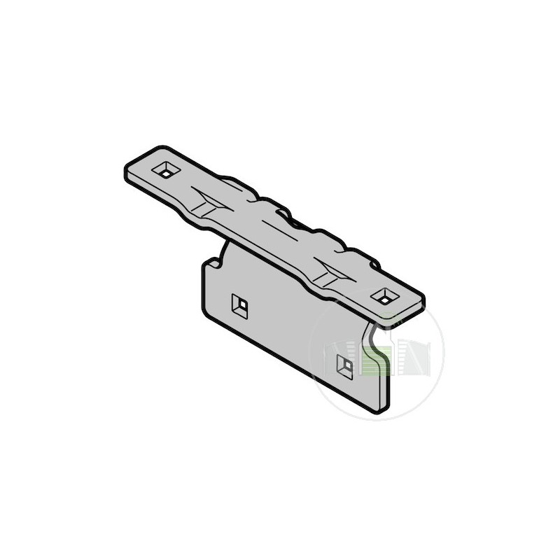 Support de treuil à main ferrures de porte N, ND, H, HD et HA Hormann Référence 3097588