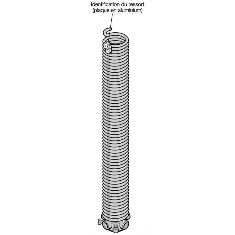 R700 / R19 Ressort de torsion porte Hormann Référence 3051902