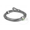 Câbles de traction diam 3mm avec cosse 6825mm, ferrure L Hormann Référence 3064386