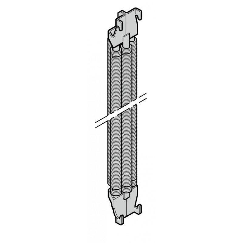 027 - 427 ressort quadruple porte N80/S95 Hormann Référence 1195027