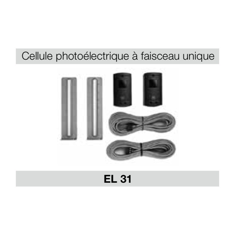 Paire de cellules photoélectrique à faisceau unique EL31 Hormann Référence 436210