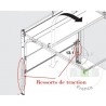 Ressort de traction N°741 Hormann Référence 3061849