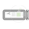 Vitre double synthétique / polycarbonate transparente Hormann Référence 3091306