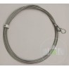 Câbles de traction diam 3mm avec cosse 6825mm, ferrure L Hormann Référence 3064386