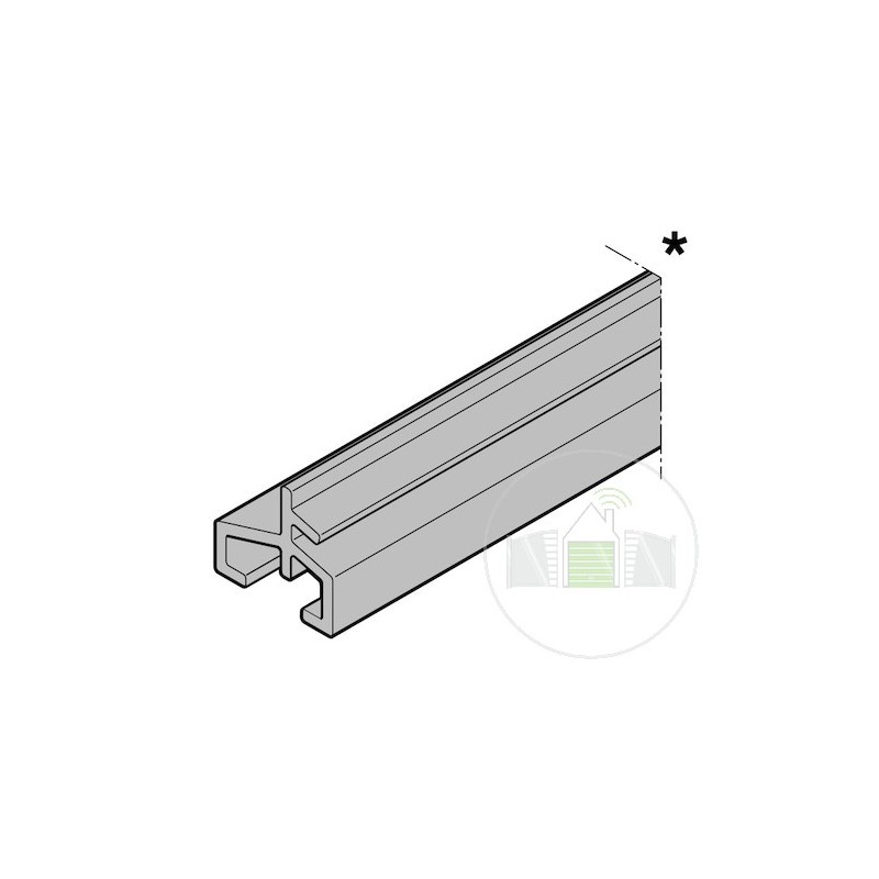 Profilé de fermeture RollMatic OD Hormann Référence ERSROLL2