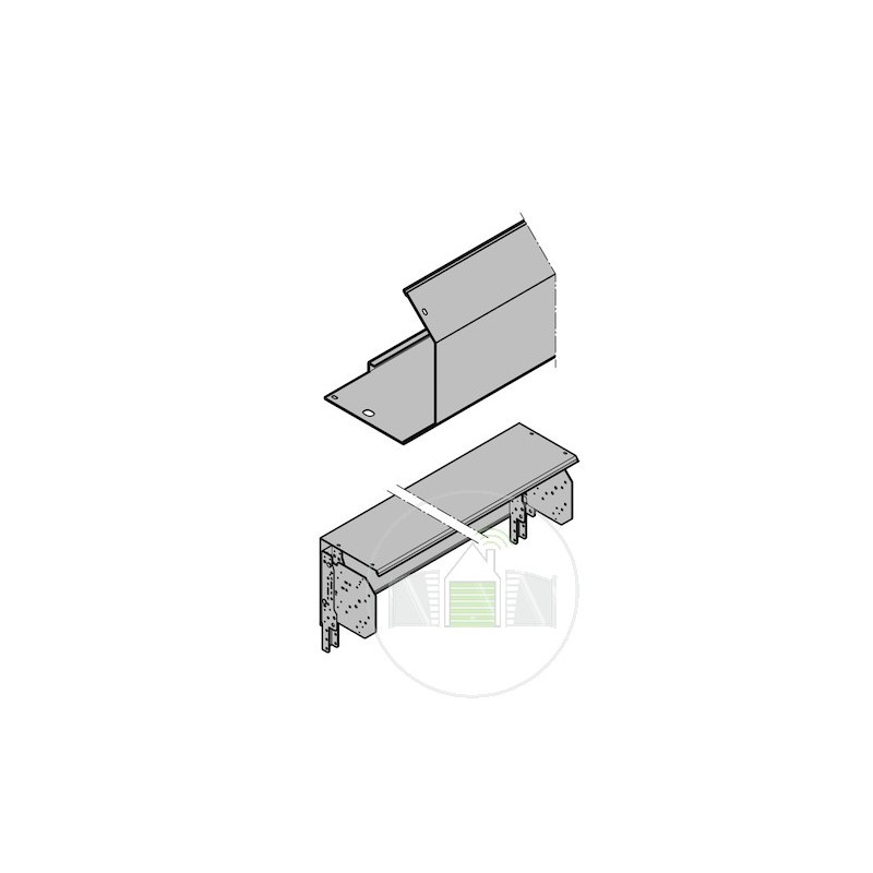 Coffre de tablier / faux-linteau RollMatic OD Hormann Référence ERSROLL14 Coffre de tablier / faux-linteau RollMatic OD Hormann Référence ERSROLL14