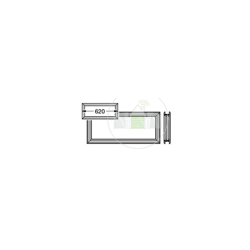 Cadre type M0 620mm Hormann Référence 4004975