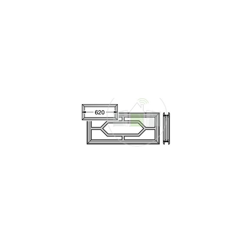 Cadre type M1 620mm Hormann Référence 4004976