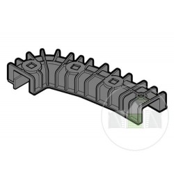 Guide courbe, ouvre à droite, ferme à gauche Hormann Référence 4004412