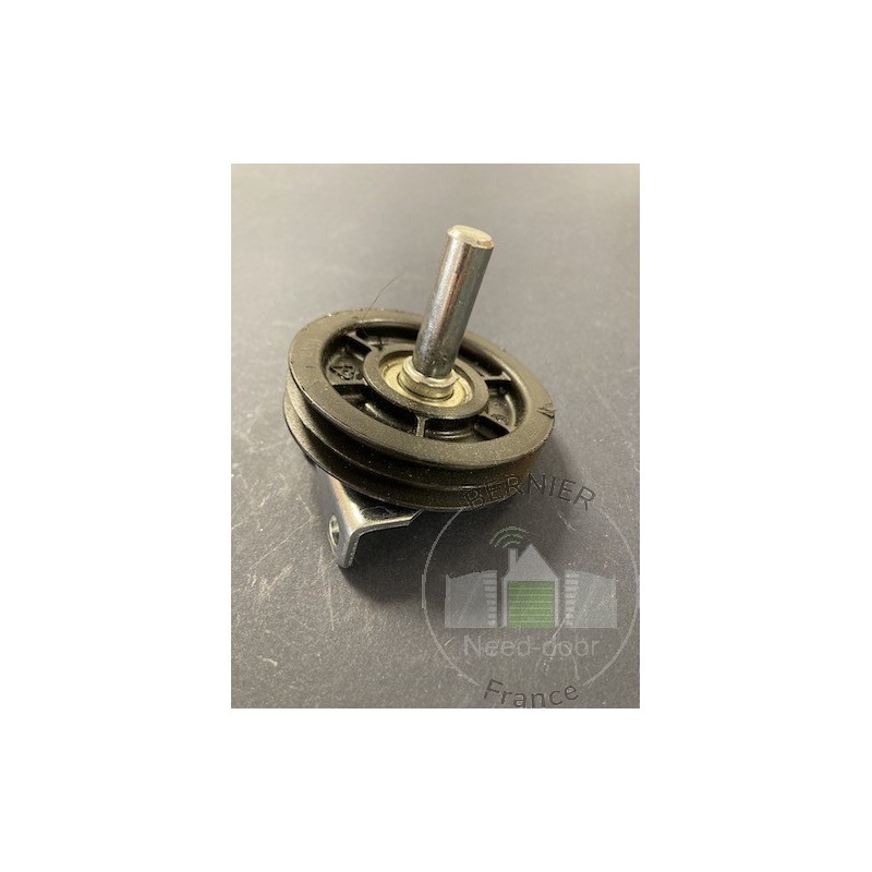 Equerre renvoi câble avec poulie Ferrure Z et BZ Hormann Référence 3047257