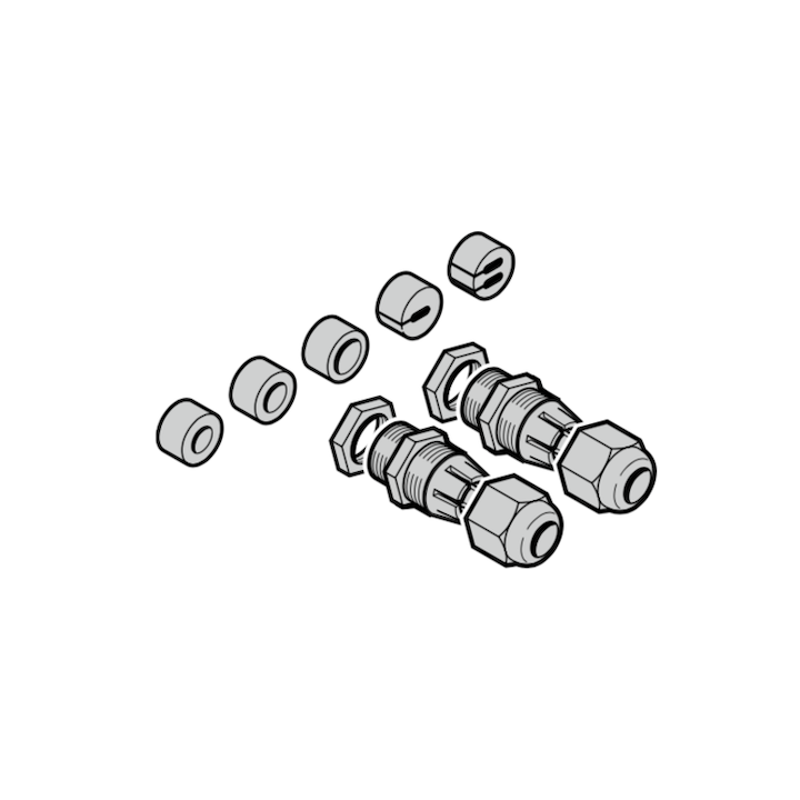 Set de raccords pour WA 300 S4 Hormann Référence 637759