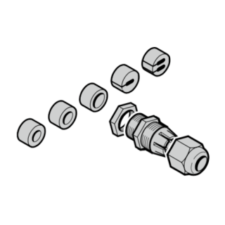 Set de raccords pour WA 300 S4 Hormann Référence 637760