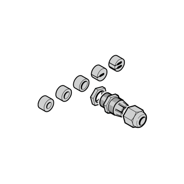 Set de raccords pour WA 300 S4 Hormann Référence 637760