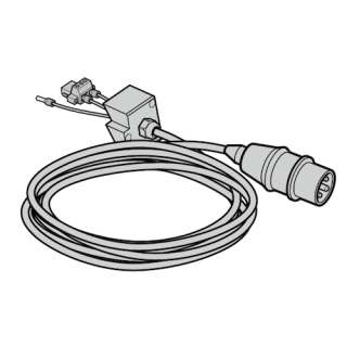 Câble de raccordement Lg 2m commande intégrée Hormann Référence 635470