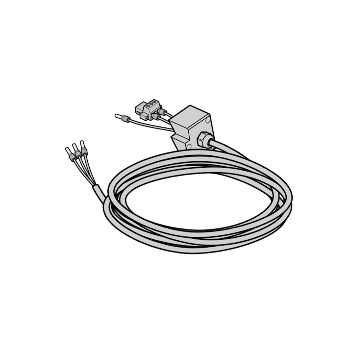 Câble lg 8m de raccordement 360 ou 300 U Hormann Référence 635476