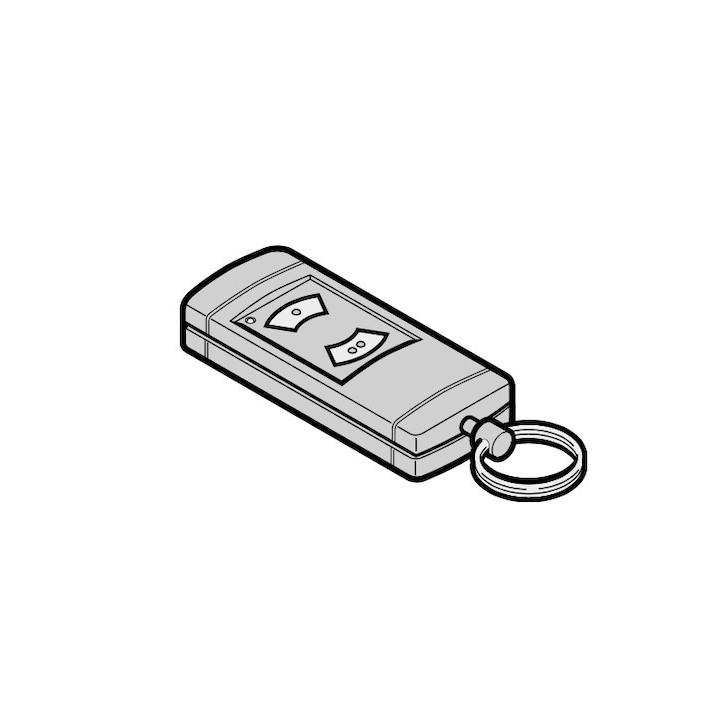 Micro-émetteur HSE2 868 MHz Hormann référence 437452