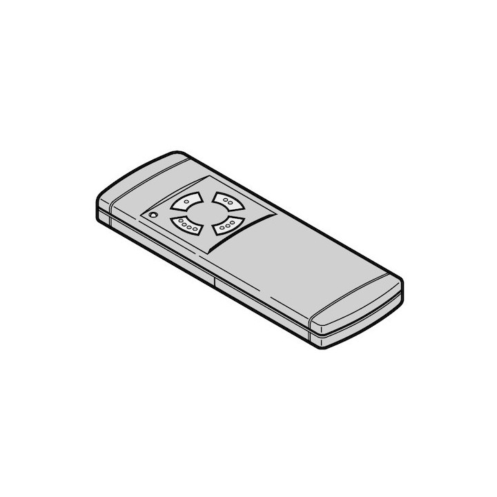 Emetteur de sécurité HSS4 433 MHz Hormann référence 437628