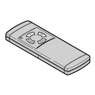 Emetteur de sécurité HSS4 868 MHz Hormann référence 437550