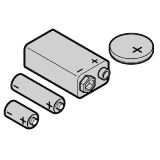 Piles 12 V, L1028, type 23A Hormann Référence 438015