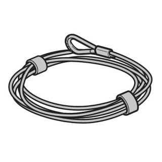 Câble de traction diam 4mm pour tambours d'enroulement Hormann Référence 3094620