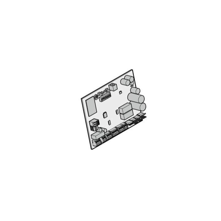 Platine de commande 16 commutateurs DIL (LineaMatic/P) 868 MHz Hormann Référence 439528