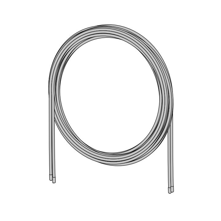 Set câble 2 x 2500mm Hormann Référence 9700261