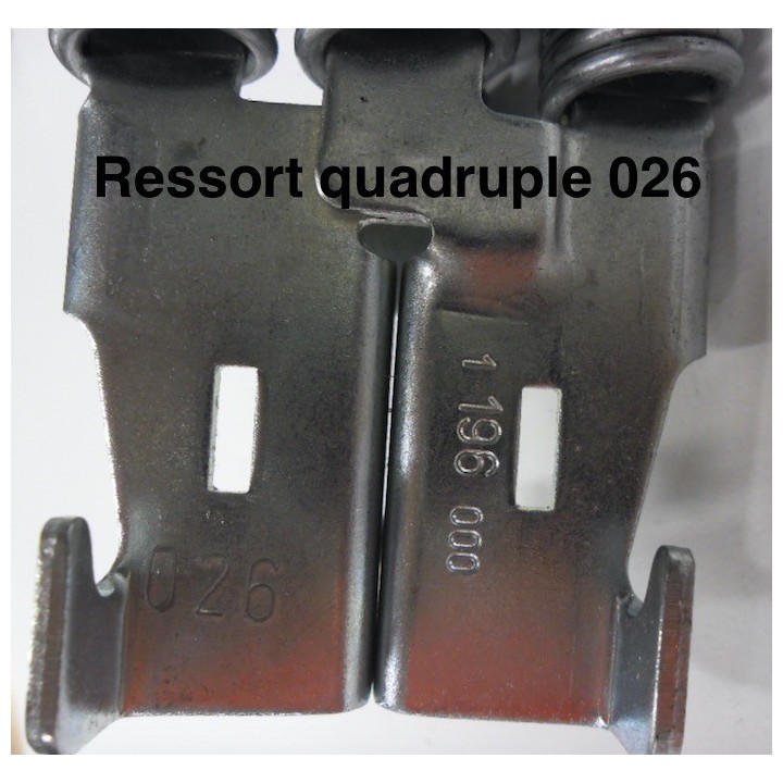 026 - 426 ressort quadruple porte N80/S95 Hormann Référence 1195026
