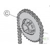 Pignon 35 dents Hormann Référence 3011283