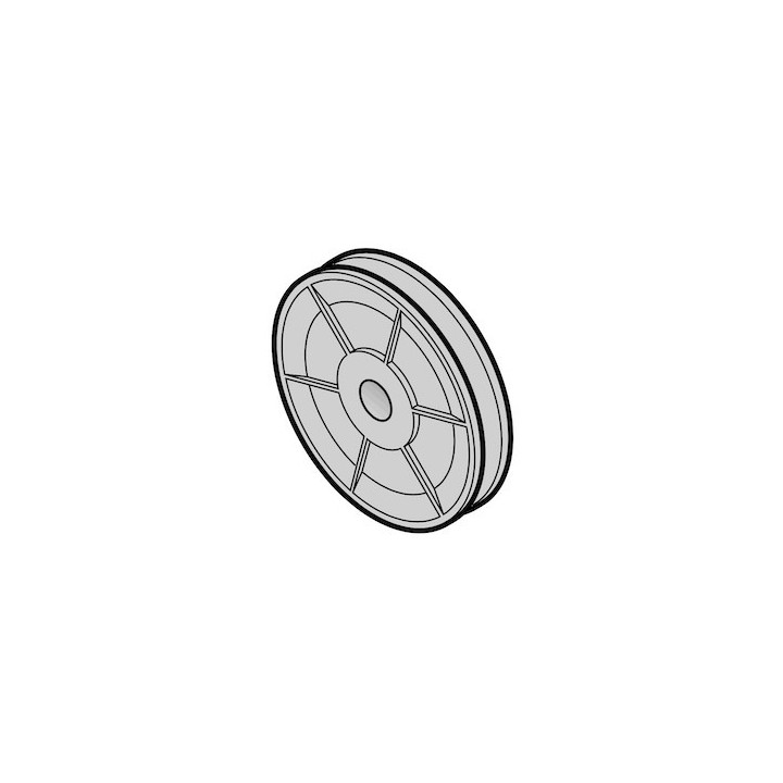Poulie de renvoi de câble diam 71mm Hormann Référence 3047252