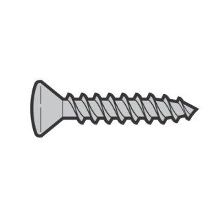 Lot de 10 vis à tôle à tête fraisée bombée B 4,2 x 49 Hormann Référence 3092448