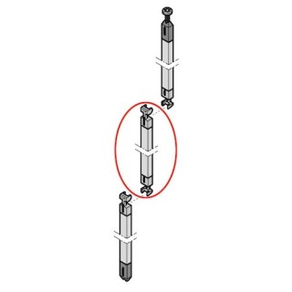 Tige de verrouillage centrale multipoints pour portillon incorporé Hormann Référence 3091363