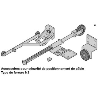 Accessoires pour sécurité de positionnement de câble Hormann Référence 3094707