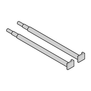 Lot de 2 levier de réglage et de serrage pour tube profilé Hormann Référence 3043385