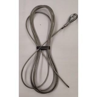 Cable de traction 4mm Lg 4m Hormann Référence 3095586