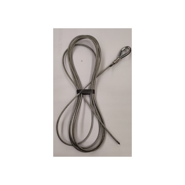 Cable de traction 4mm Lg 4m Hormann Référence 3095586