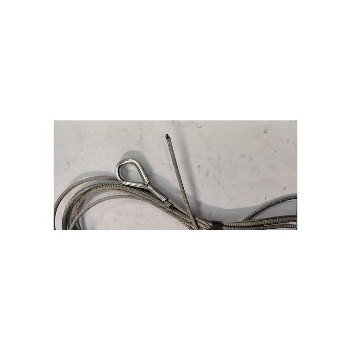 Cable de traction 4mm Lg 6m Hormann Référence 3095587