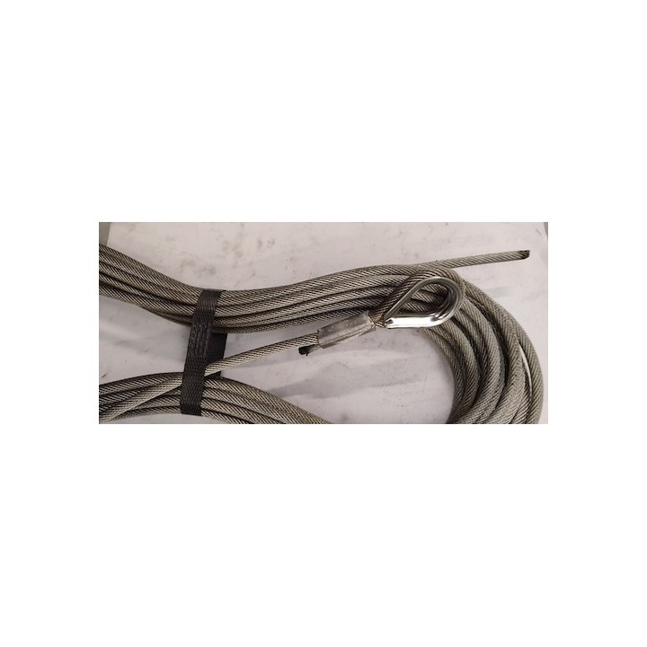 Cable de traction 5,5mm Lg 12m Hormann Référence 3095599