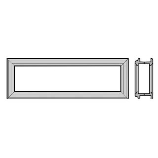 Cadre synthétique type D, pour sections de porte à double paroi 67mm Hormann Référence 3094063