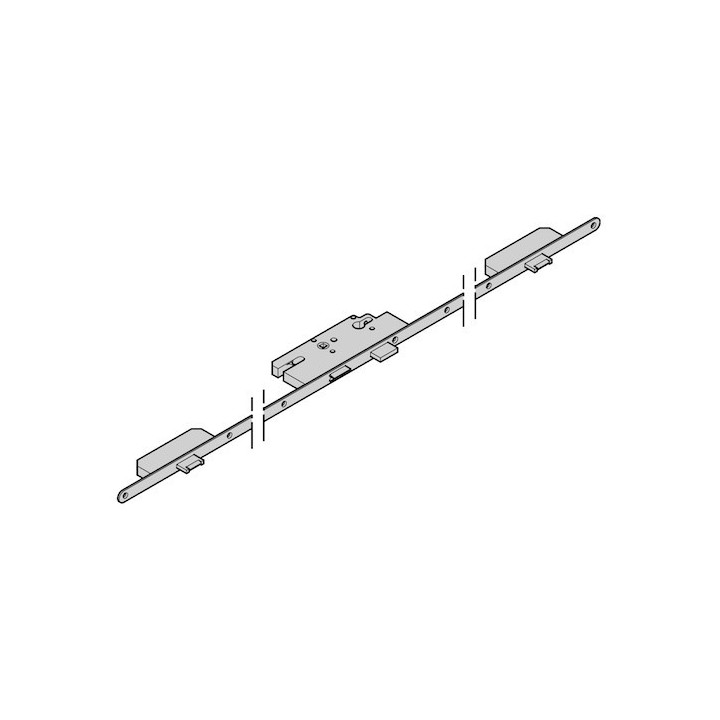 Verrouillage multipoints pour portillon indépendant, fonction antipanique D, CR Hormann Référence 3094034