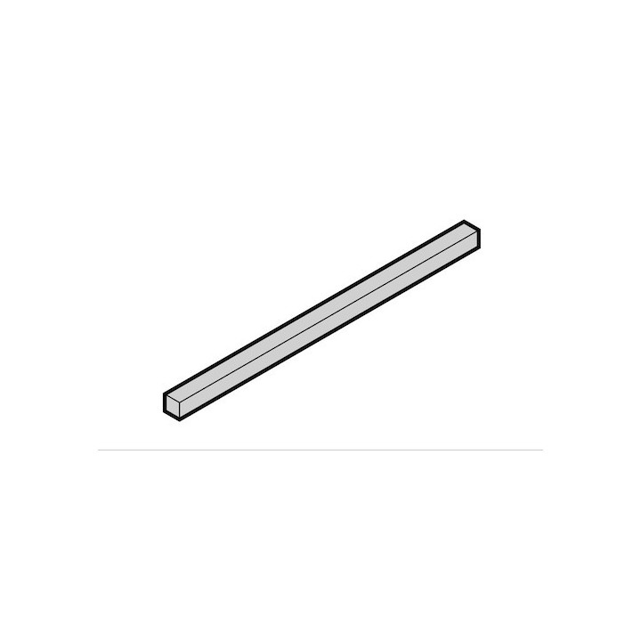 Carré pour garniture à bouton fixe et béquillage L120 Hormann Référence 3092262