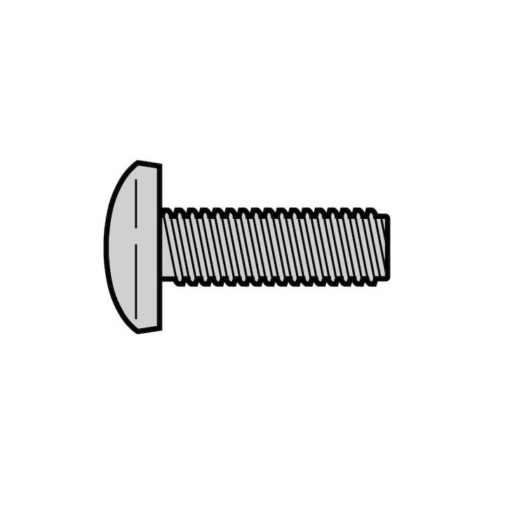 Lot de 10 vis à tête goutte-de-suif M8 x 90 Hormann Référence 3092346