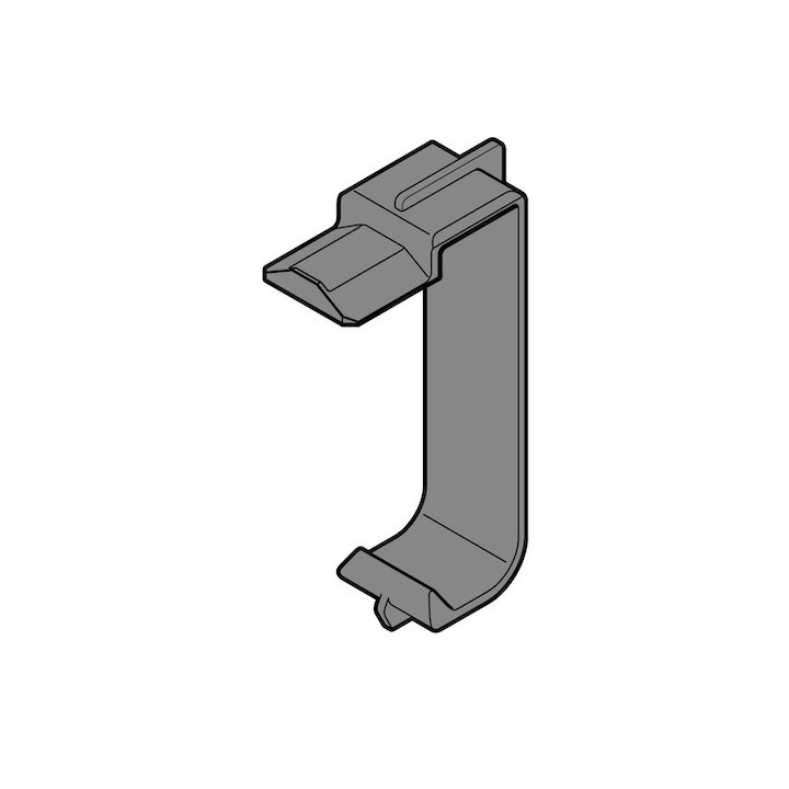 Appui de chaîne ferrures L et LD pour rail de guidage horizontal type 2 Hormann Référence 3096161