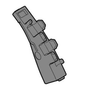 Guidage de câble droit, ferrure L section de porte inférieure égale ou inférieure à 500mm Hormann Référence 3096962