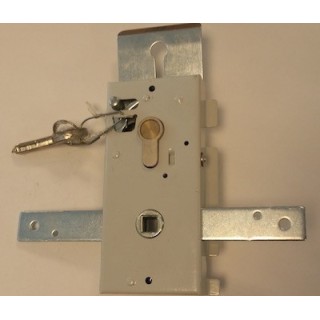 Serrure avec cylindre pour N80, S95 et G97 Hormann Référence 872120